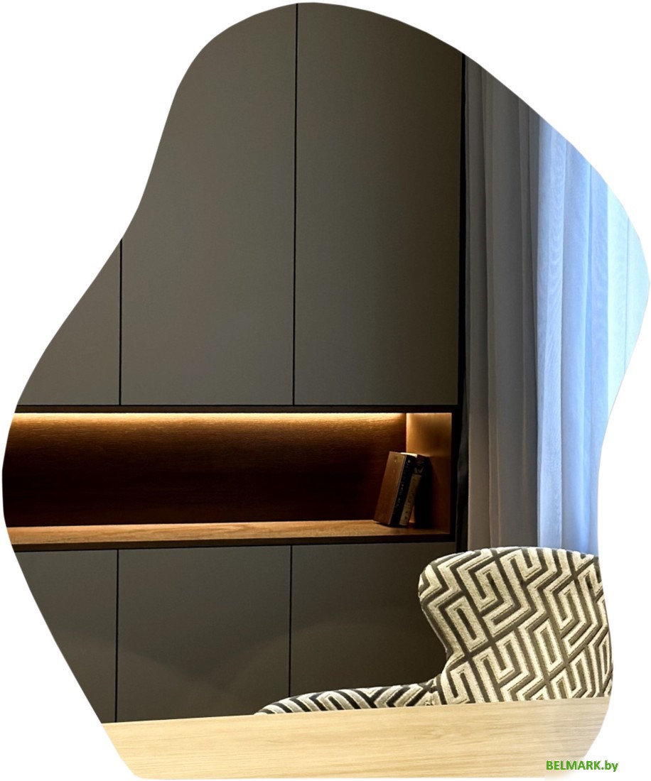 Зеркало eMZe 76x92 LED.CLOUD.76.92.4K (с подсветкой) - фото