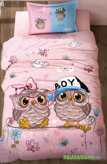 Постельное белье Karven Ранфорс 1.5 N022/1 Puhu Pink v-1 - фото