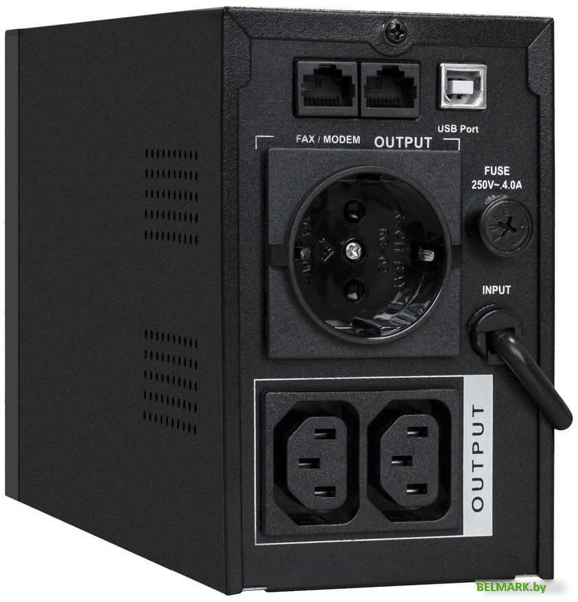 Источник бесперебойного питания ExeGate SpecialPro Smart LLB-1000.LCD.AVR.1SH.2C13.RJ.USB EX292788RUS - фото2