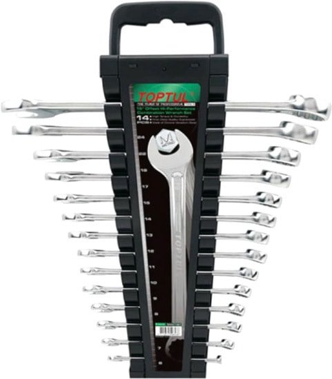 Набор ключей Toptul GAAC1401 (14 предметов) - фото