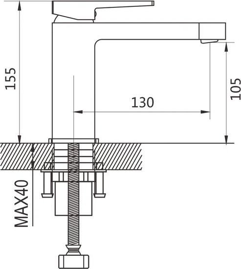 Смеситель Shevanik S6801T - фото2