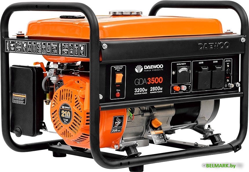 Бензиновый генератор Daewoo Power GDA 3500 - фото