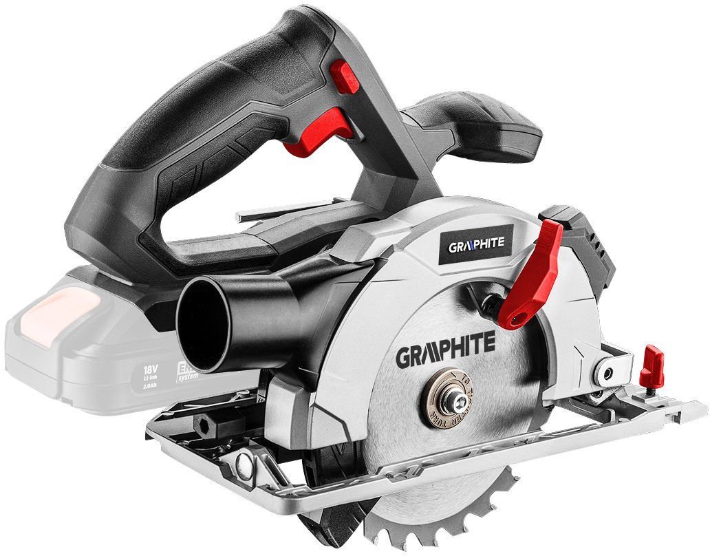 Дисковая (циркулярная) пила GRAPHITE 58G008 (без АКБ) - фото