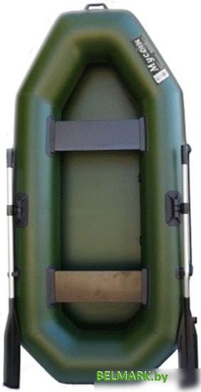Гребная лодка Муссон S 240 (зеленый) - фото