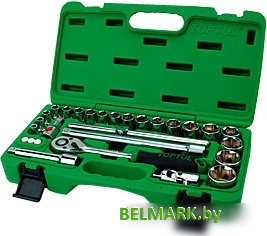 Набор торцевых головок Toptul GCAI2802 28 предметов - фото