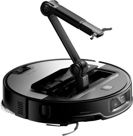 Робот-пылесос Roborock Saros Z70 RRE0R50 (евровилка, с русской озвучкой, черный) - фото