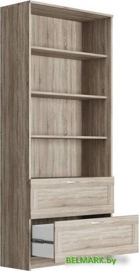 Стеллаж Mio Tesoro Сириус 2 ящика 78x190 2.02.07.110.3 (сонома) - фото2