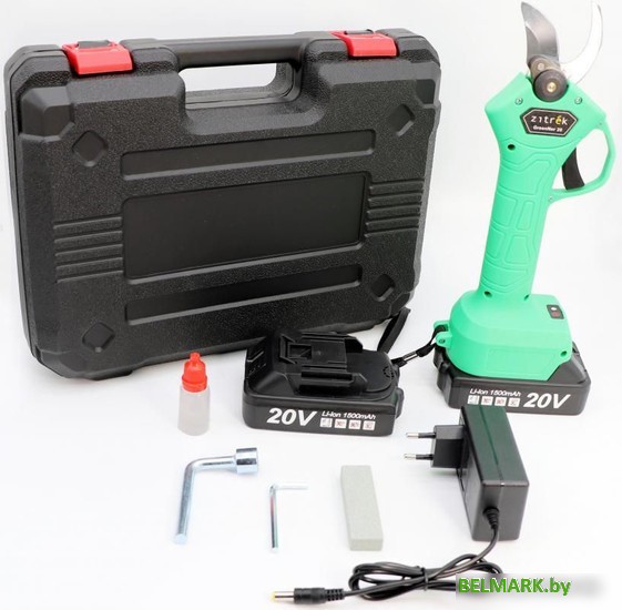 Секатор Zitrek GreenNer 20 082-1855 (с 2-мя АКБ, кейс) - фото2