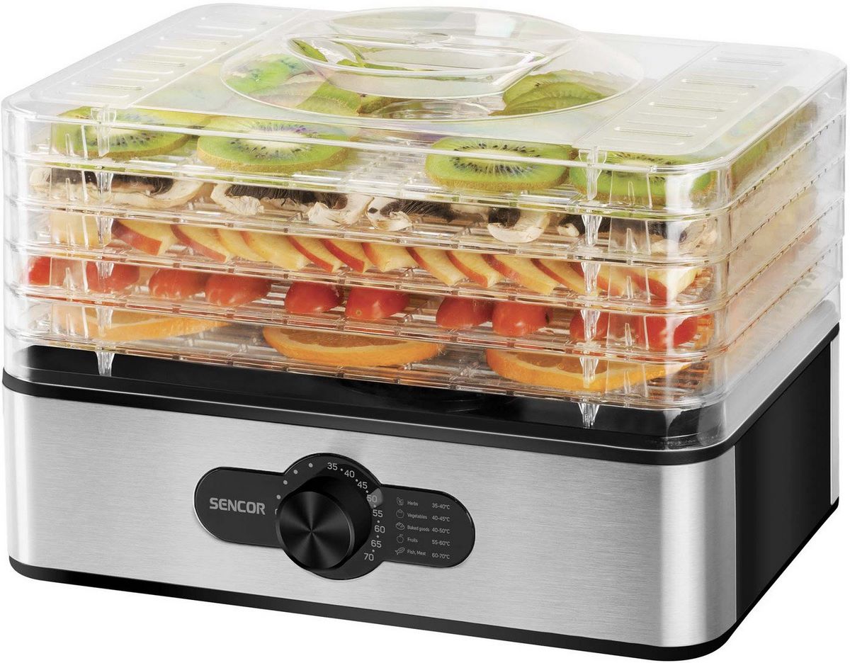 Сушилка для овощей и фруктов Sencor SFD 950SS - фото
