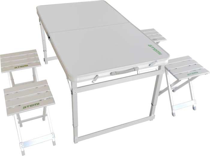 Стол со стульями Atemi ATS-450 (alu) - фото