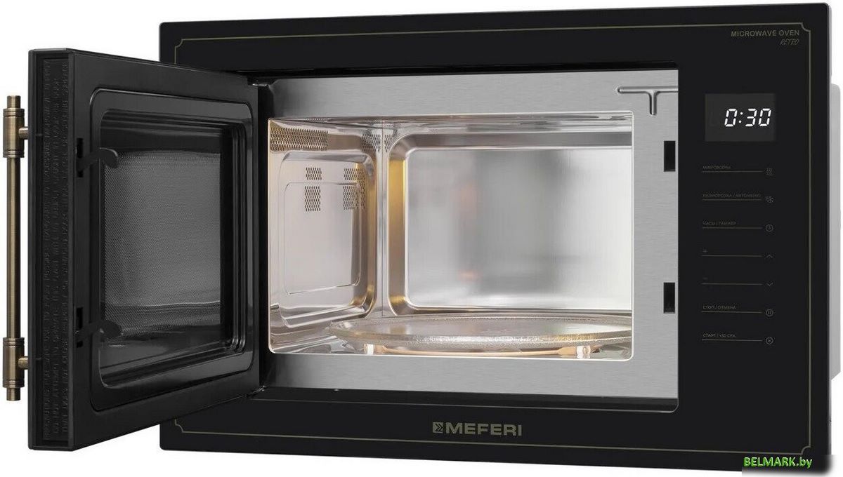 Микроволновая печь Meferi MMO6025BK Retro - фото2