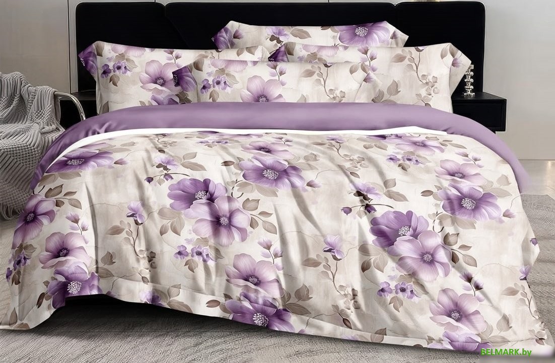 Постельное белье Реноме Семейный Оливковая коллекция УУ 6703 (поплин) - фото