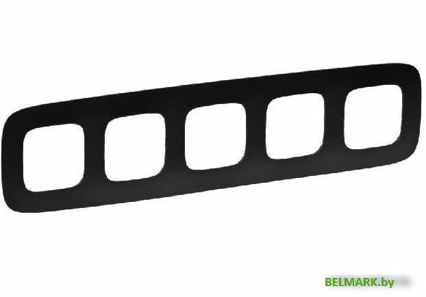 Рамка Legrand Valena Allure 754405 (матовый черный) - фото