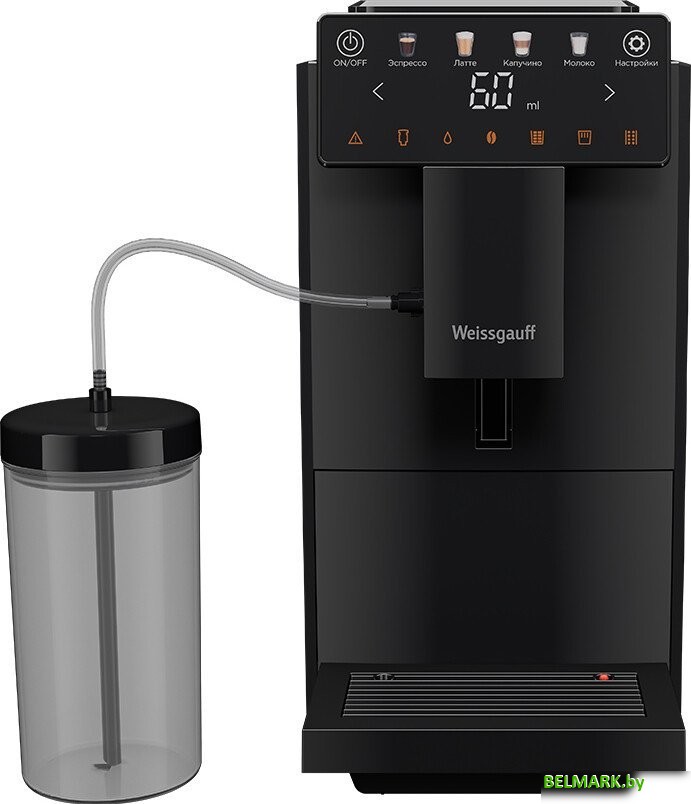 Кофемашина Weissgauff WCM-336 DB Touch Cappuccino - фото