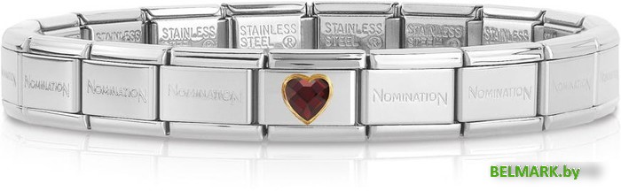 NominatioN Сердце 030610/005 (красный цирконий) - фото2