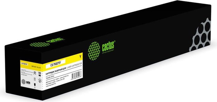 Картридж CACTUS CS-TK8375Y (аналог Kyocera TK8375Y) - фото