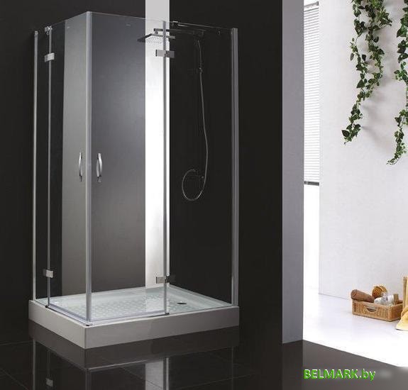 Душевой уголок Cezares BERGAMO-W-AH-2-120/90-C-Cr-R - фото
