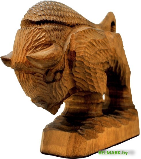 Статуэтка Брестская Фабрика Сувениров Зубр bison135_bn (коричневый) - фото
