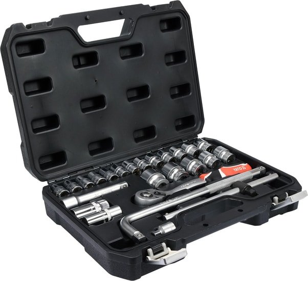 Универсальный набор инструментов Yato YT-38741 (25 предметов) - фото