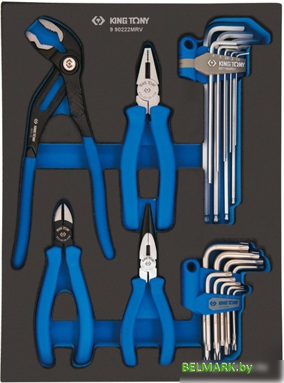 Набор пассатижей King Tony 9-90222MRV (22 предмета) - фото
