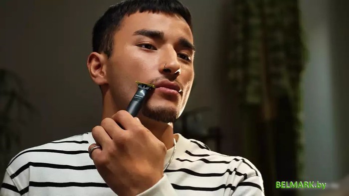 Триммер для бороды и усов Philips OneBlade Face QP1424/10 - фото2