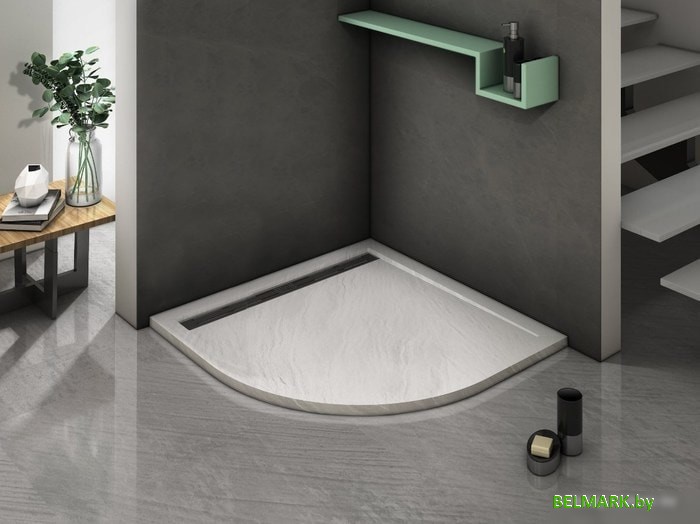 Душевой поддон WeltWasser TRR 90 Stone-WT 90x90 - фото2