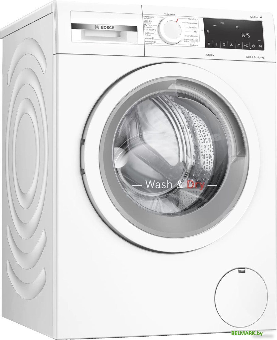 Стирально-сушильная машина Bosch Serie 4 WNA13401PL - фото