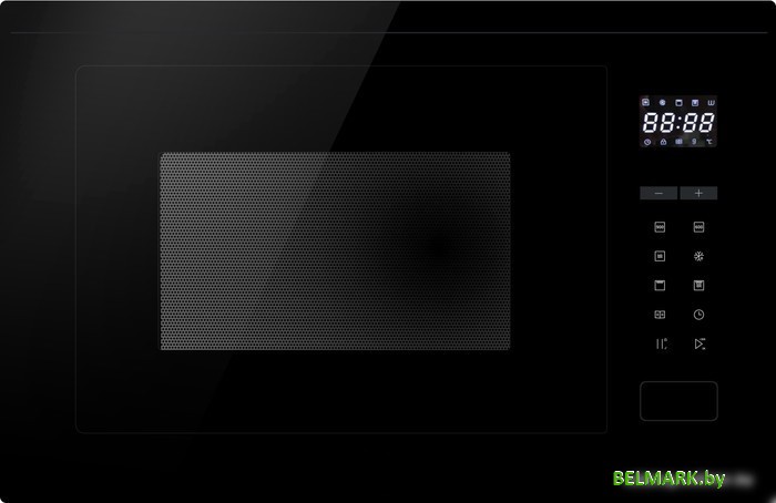 Микроволновая печь ZorG MIO251 S (черный) - фото