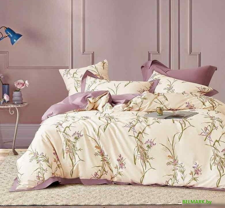 Постельное белье Реноме 2сп Темно-синяя коллекция St-2443 (сатин) - фото