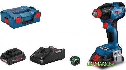 Гайковерт Bosch GDX 18V-210 C Professional 06019J0203 (с 2-мя АКБ, кейс) - фото
