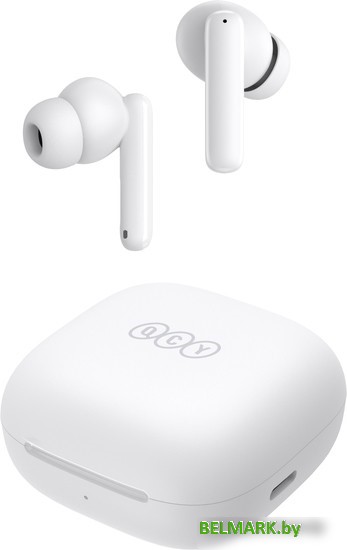 Наушники QCY T13 ANC (белый) - фото