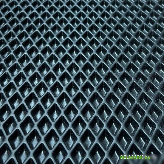 Eva лист для автоковрика Eco Cover Ромб 255x140см (черный) - фото