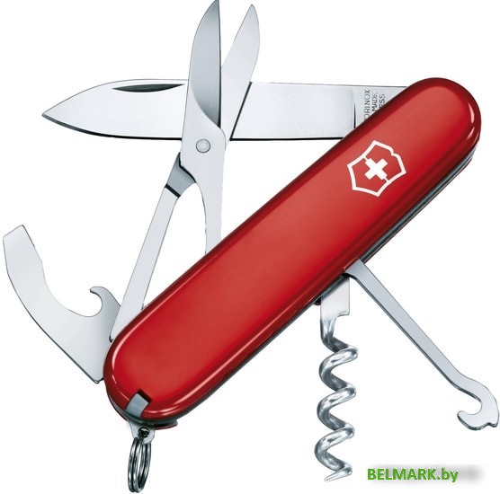 Туристический нож Victorinox Compact (красный) - фото