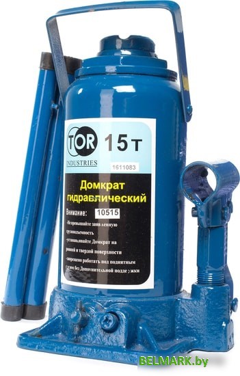 Бутылочный домкрат TOR бутылочный 15т - фото