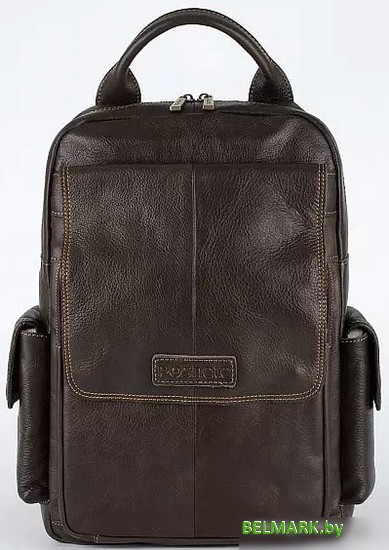 Городской рюкзак Poshete 253-1136-7-DBW (коричневый) - фото