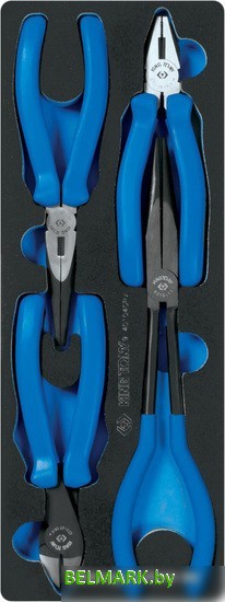 Набор пассатижей King Tony 9-40104GPV (4 предмета) - фото