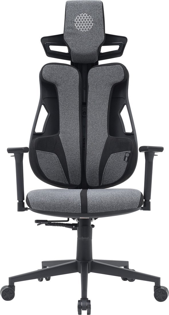 Игровое (геймерское) кресло CACTUS CS-CHR-DUO-GYBK (серый/черный) - фото2