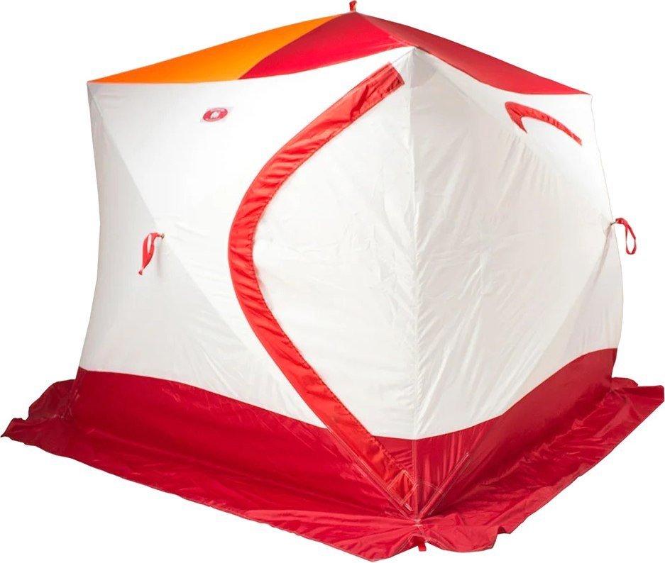 Палатка для зимней рыбалки Медведь Екатеринбург Куб-4 зимняя - фото