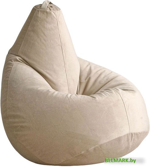 Кресло-мешок Kreslomeshki Груша L GV-110x80-L (латте) - фото