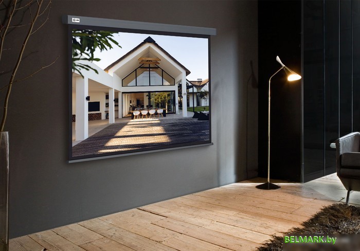 Проекционный экран CACTUS Wallscreen 206x274 CS-PSW-206X274-SG - фото2