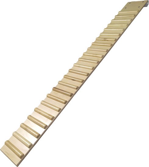 Наклонная лестница Dinamika ZSO-002157 навесная ребристая 180 см - фото