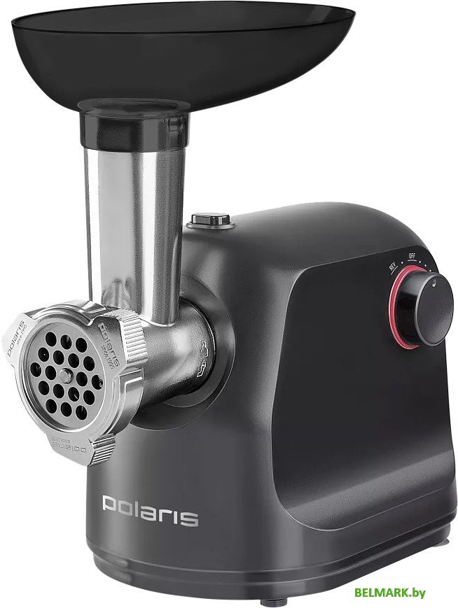 Мясорубка Polaris PMG 1872 RUS (серый) - фото
