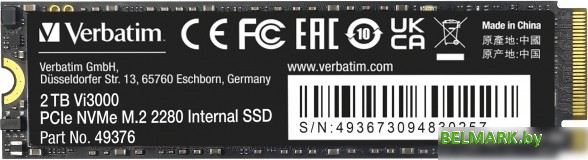 SSD Verbatim Vi3000 2TB 49376 - фото