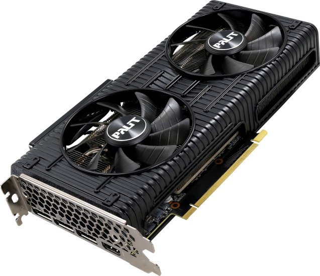 Видеокарта Palit GeForce RTX 3050 Dual 8G NE63050019P1-190AD - фото2