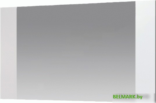 Зеркало Горизонт Мебель Вегас (венге/белый глянец) - фото