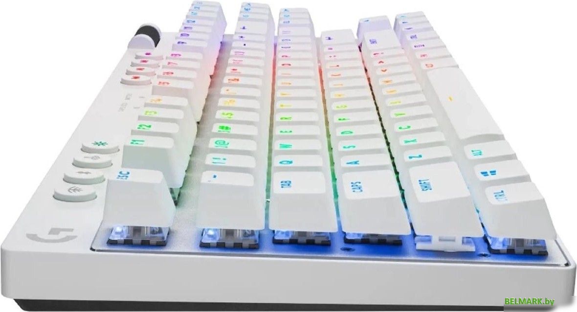 Клавиатура Logitech G Pro X TKL Lightspeed GL Tactile 920-012148 (белый, нет кириллицы) - фото2