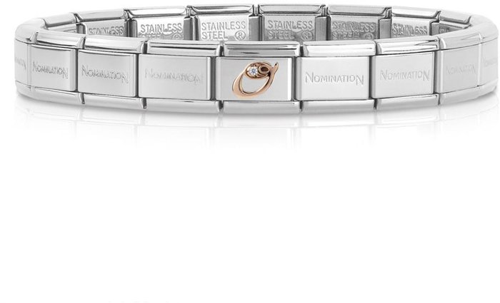 Звено для браслета NominatioN Буква O 430310/15 - фото2