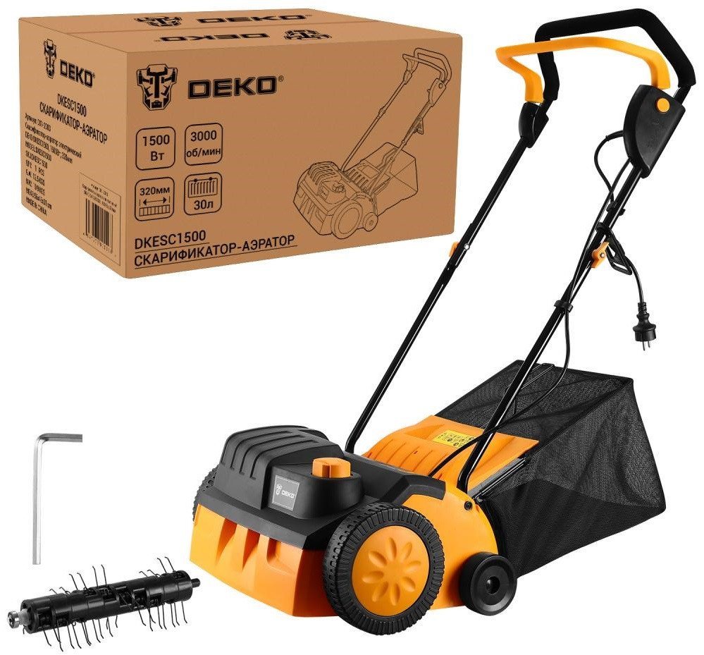 Скарификатор-аэратор Deko DKESC1500 081-2003 - фото