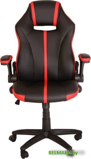 Кресло Меб-ФФ MF-609 (черный/красный) - фото2