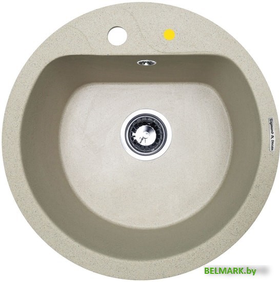 Кухонная мойка Zigmund & Shtain Kreis 505F (речной песок) - фото